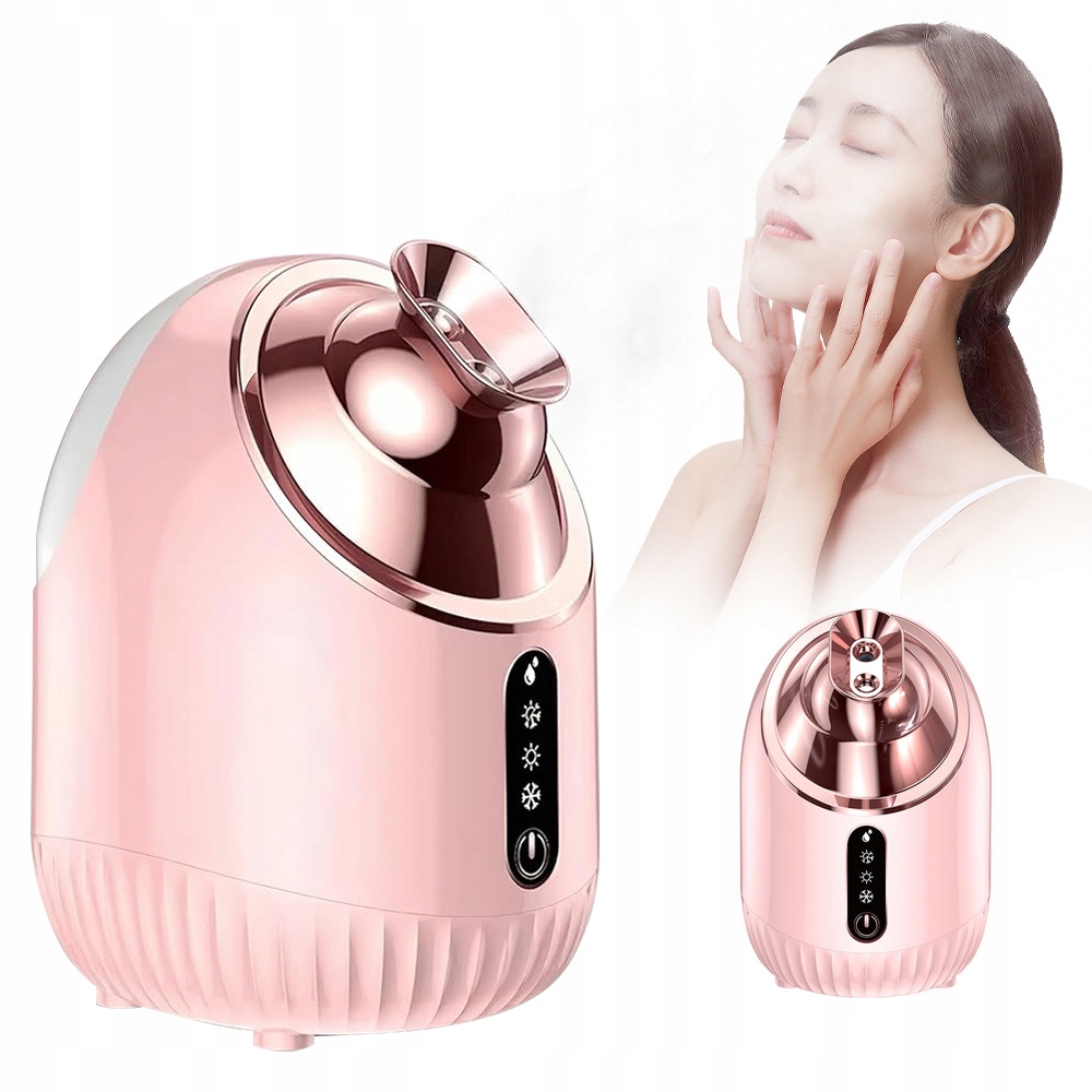 Parní sauna na obličej s iontovým inhalátor, zvlhčovač, čištění pleti Spa