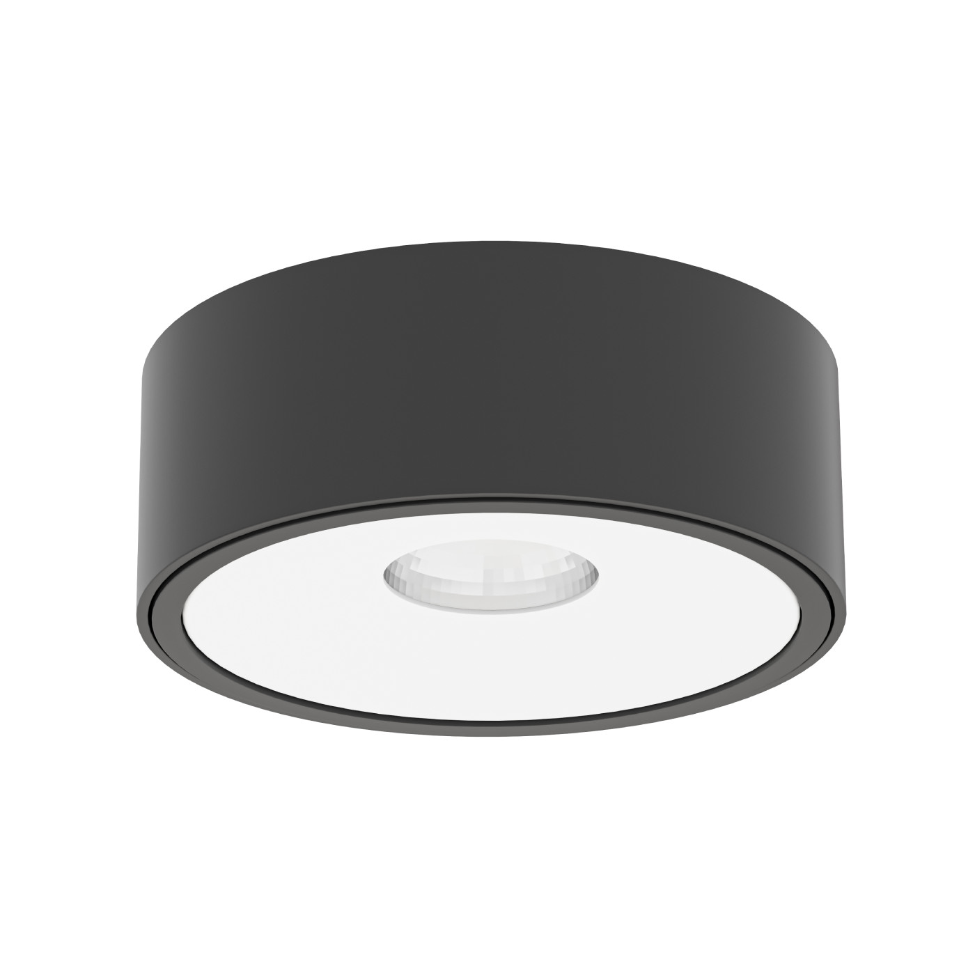 Nástenná lampa Neo Nero Slim Led Ufo Bianco s krúžkom nad pultom a doskou