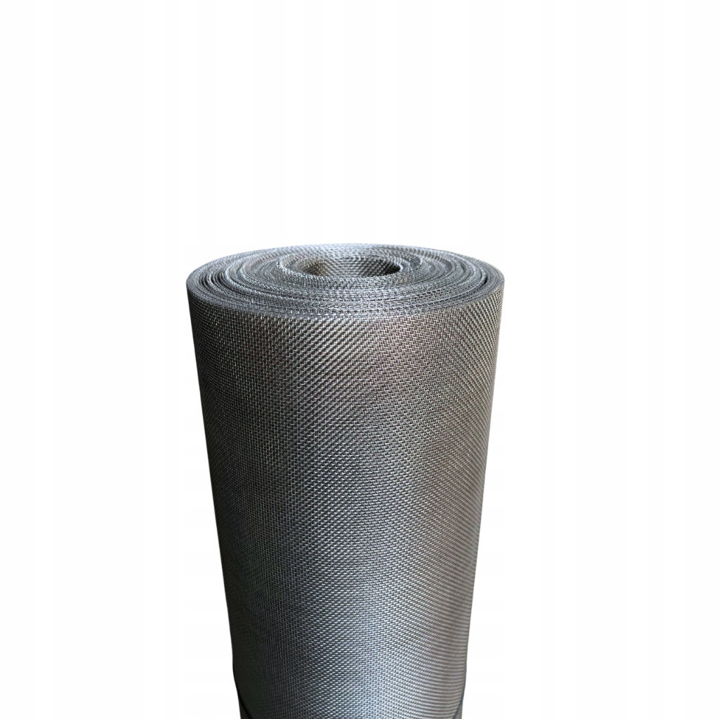 Siatka tkana nierdzewna oczko 1mm drut 0,4mm rolka 1,3x1m