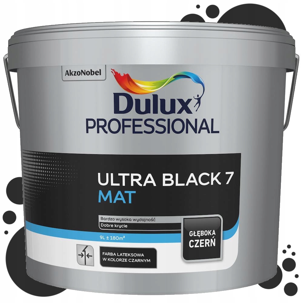 Dulux Professional Ultra Black 7 9 l hluboký matný černý