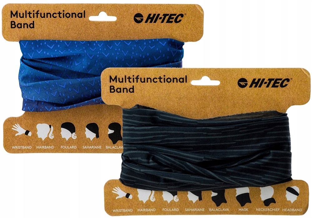 

Chusta Komin Tuba Bandana Czapka Hi-tec Etno x2szt