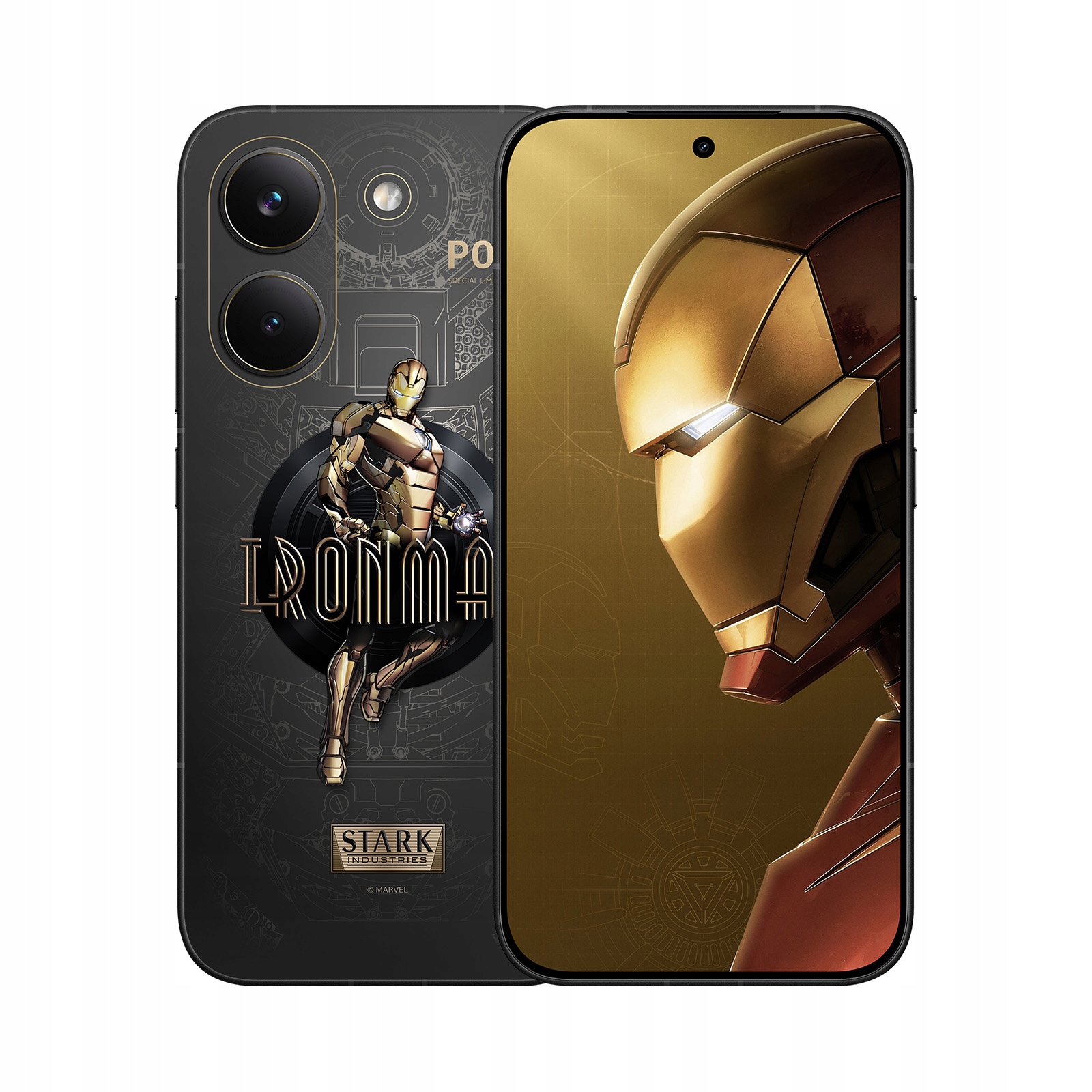 Smartfon Poco X8 Pro Iron Man Edition 12 Gb złoty 512 Gb 5G