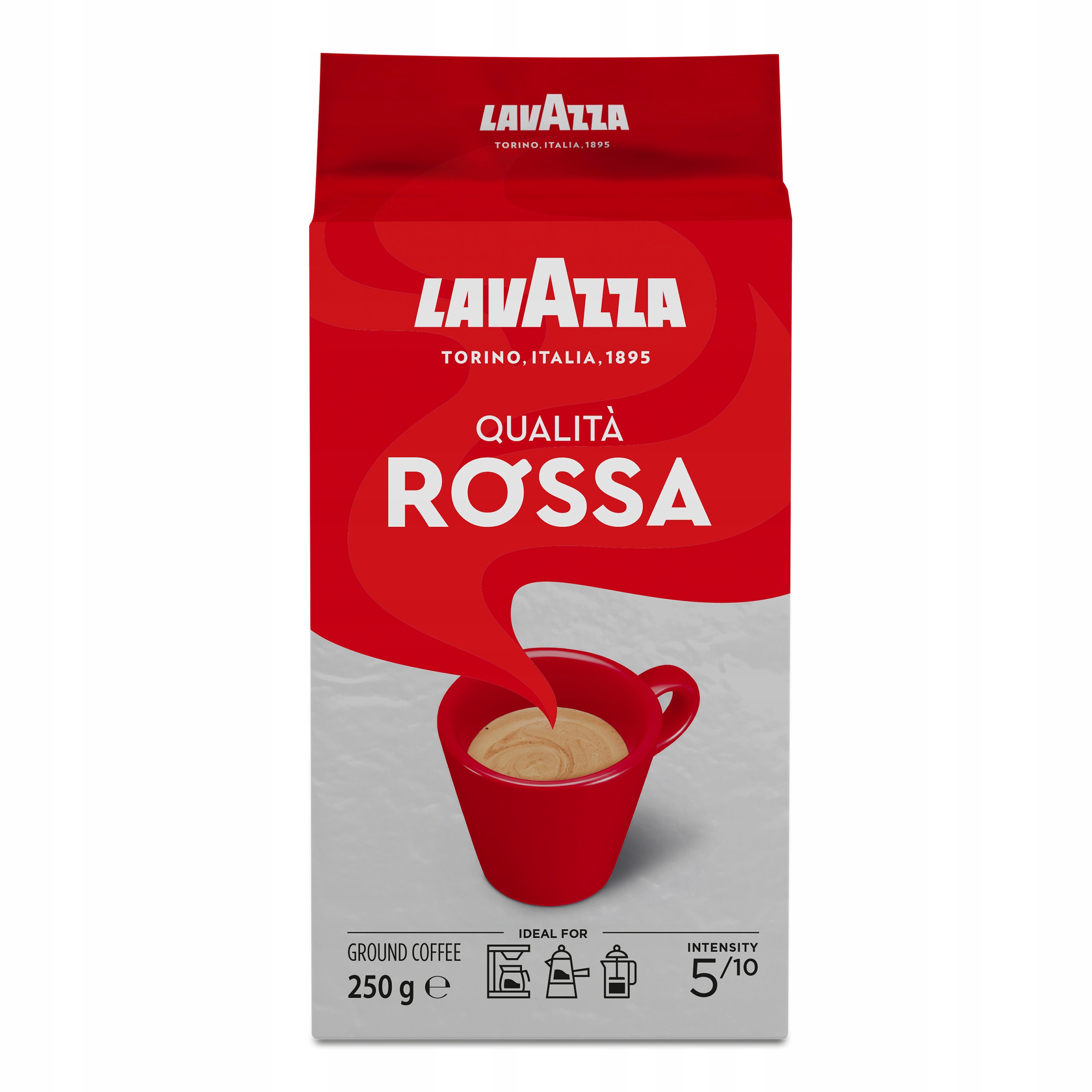 3x Kawa mielona Lavazza Qualita Rosa 250 g