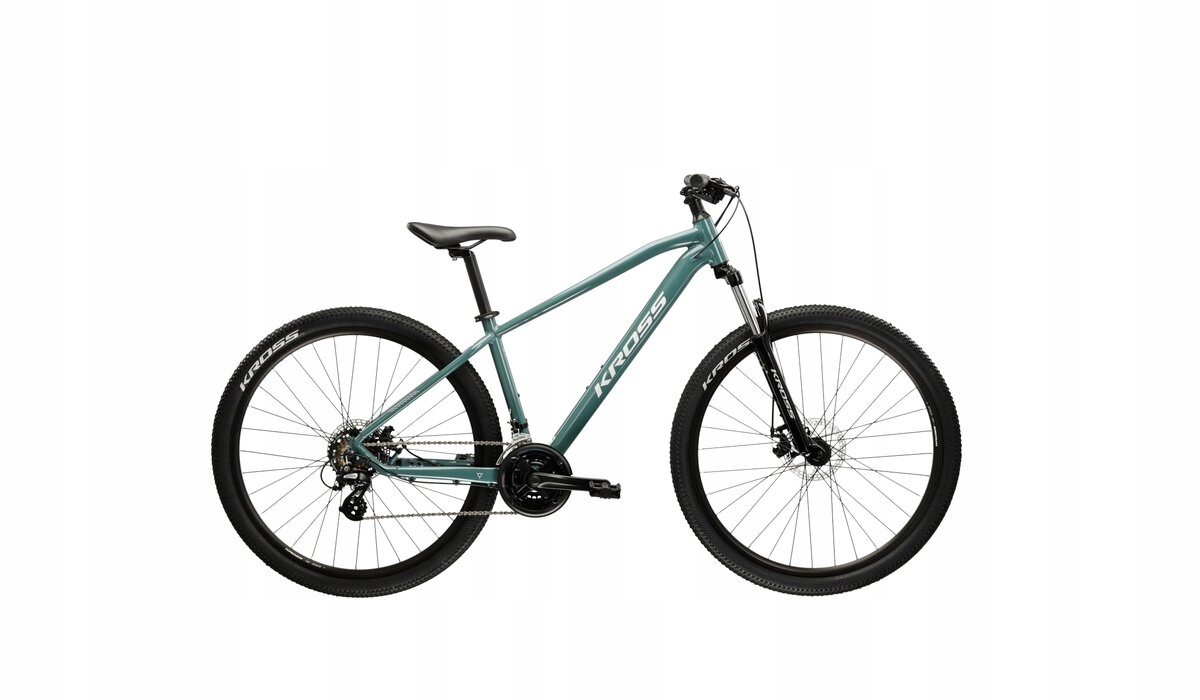Rower górski Mtb Kross Hexagon 2.0 M (17") 27,5 zielony/srebrny połysk