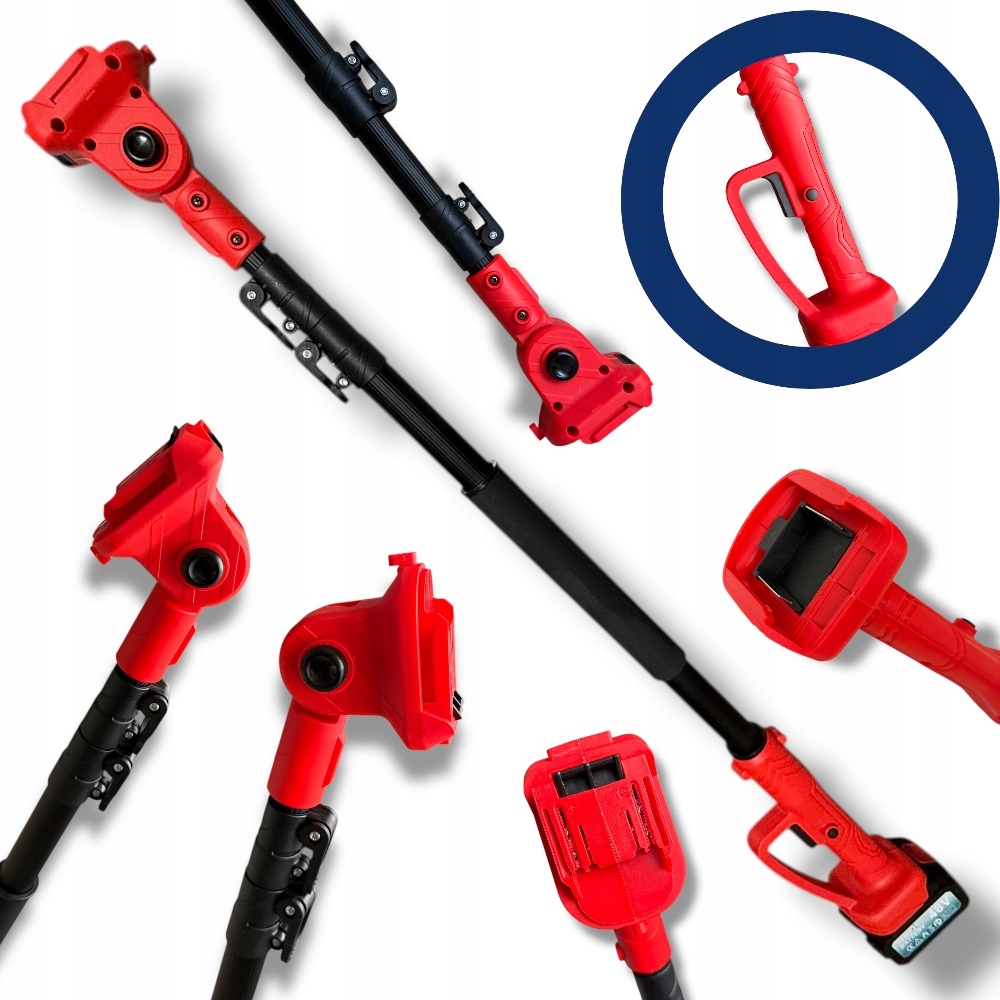 Wysięgnik Przedłużka Teleskopowa Ramię Do Piły Pilarki Sekatora 110-200 CM