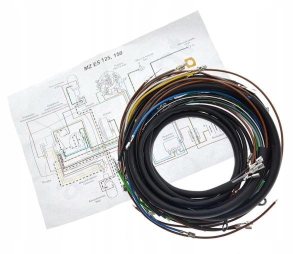 Instalacja wiązka elektryczna MZ ES 150/2 Trophy