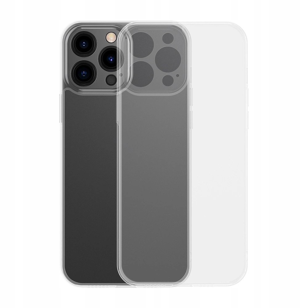 Baseus Frosted Glass Case etui pokrowiec do iPhone 13 Pro Max sztywna obudo
