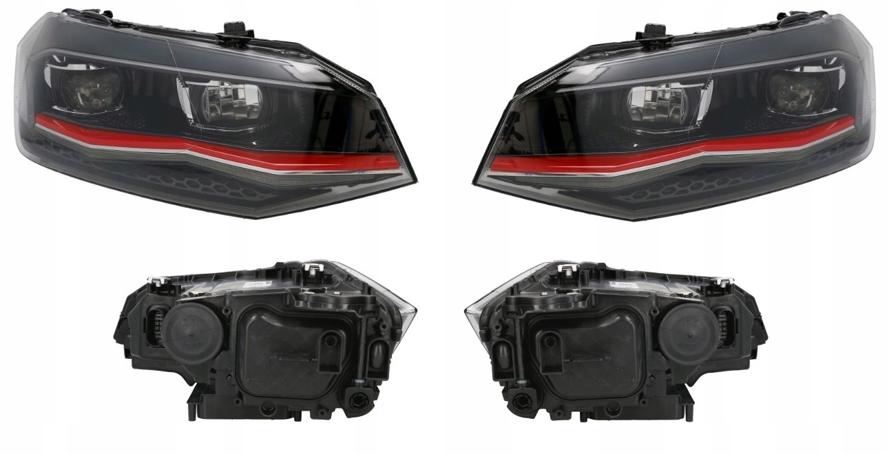 REFLEKTOR LAMPA VW POLO 17- VALEO LED GTI L+P