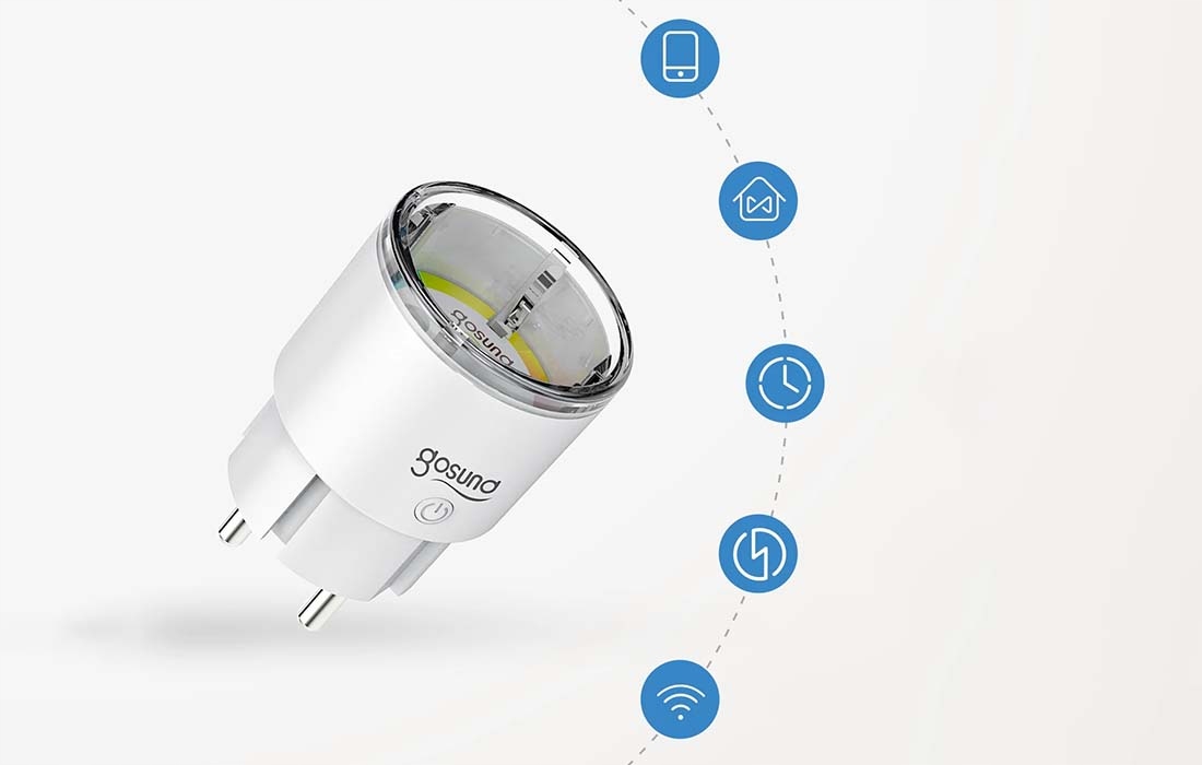 Inteligentne gniazdko WiFi Gosund EP2 SmartHOME Komunikacja WiFi