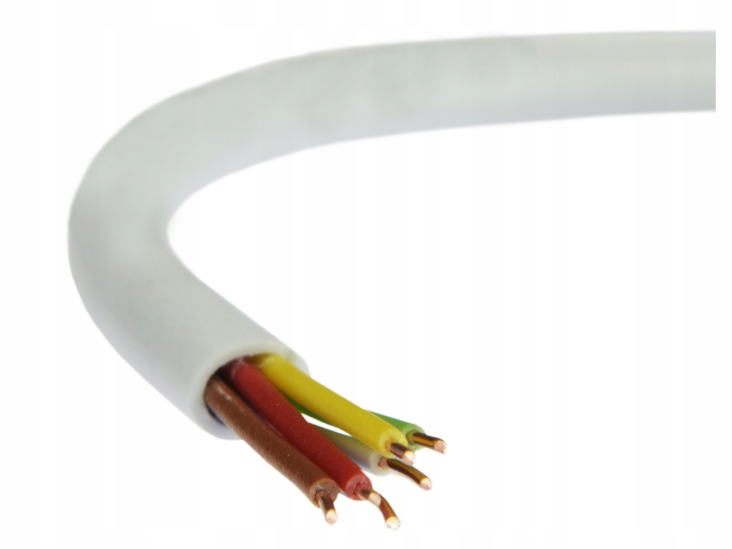 Przewód Kabel Domofonowy Alarmowy Ytdy 6x0,5mm 100 Metrów 6 Żył Miedziany