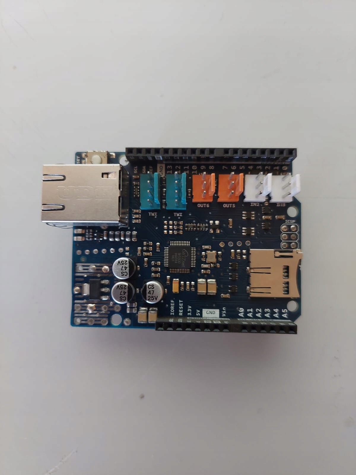 Arduino Ethernet Shield 2 z czytnikiem kart microSD - Sklep, Opinie ...