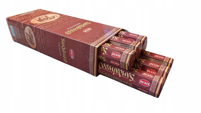 

Kadzidełka Zapach Sandalwood Hem 120szt. Kadzidła