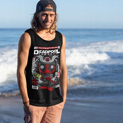 TANK TOP FILMOWE DEADPOOL SAMURAI Marka inna