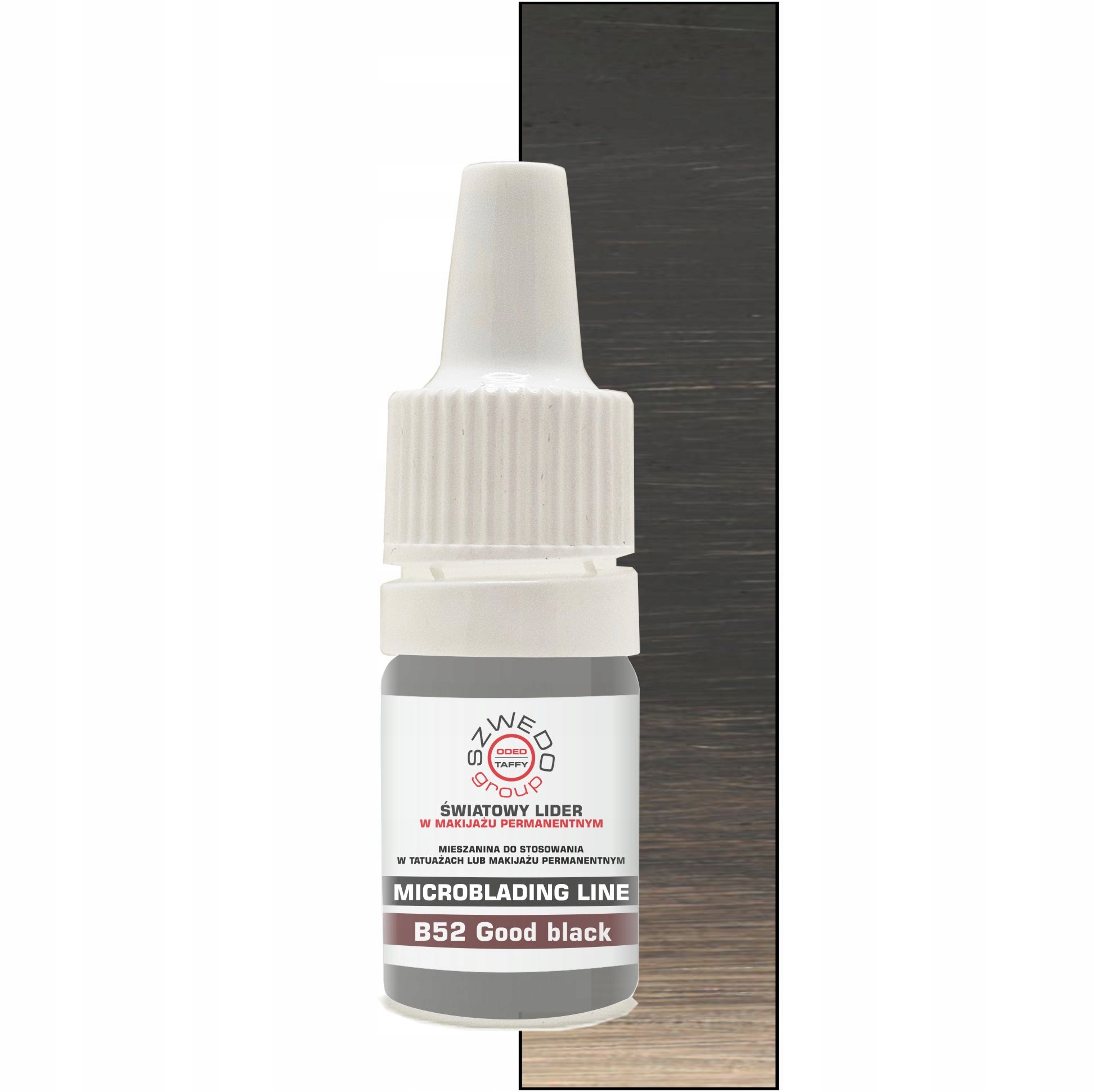 B52 Good Black – pigment pro permanentní líčení obočí – Microblading
