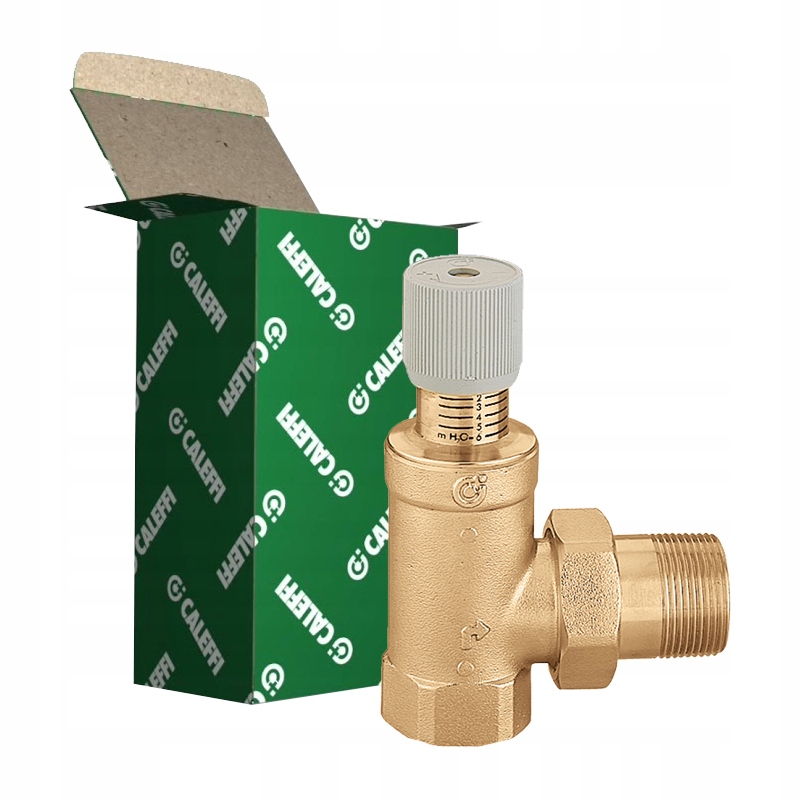 

Zawór Upustowy Różnicy Ciśnień Kątowy 3/4 Caleffi