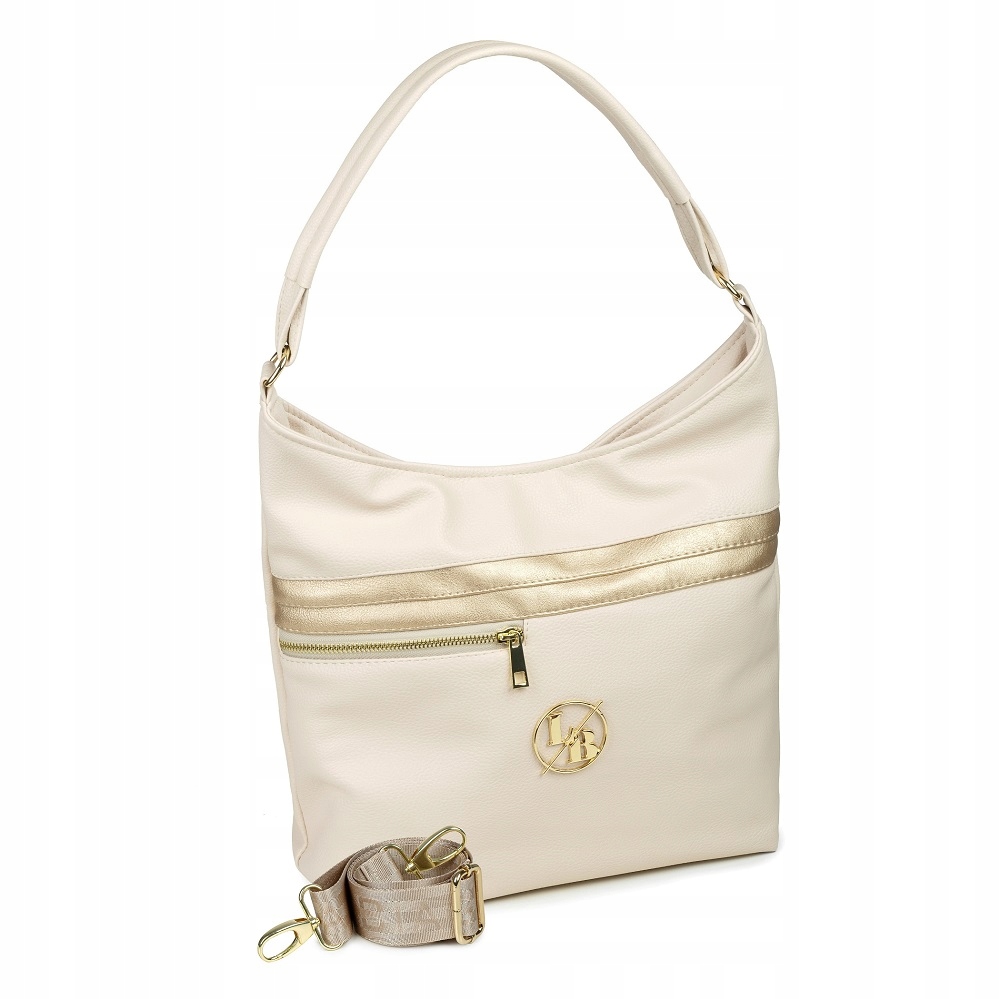 Dámská Kabelka Shopper Laura Biaggi Typu Vak A4 S Logem