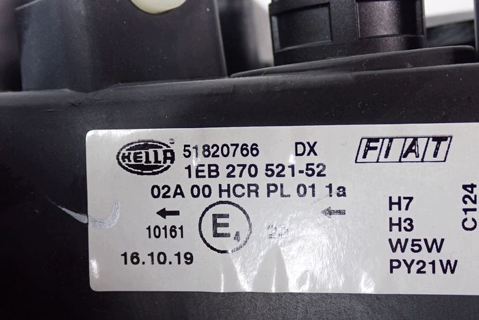 LANCIA YPSILION 06-11 reflektor right light right 518207766