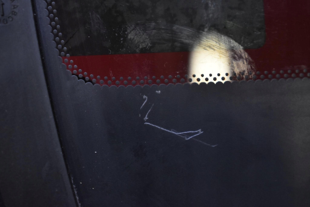 window side left rear part rear MALA VOLVO XC90 2 II 14-20