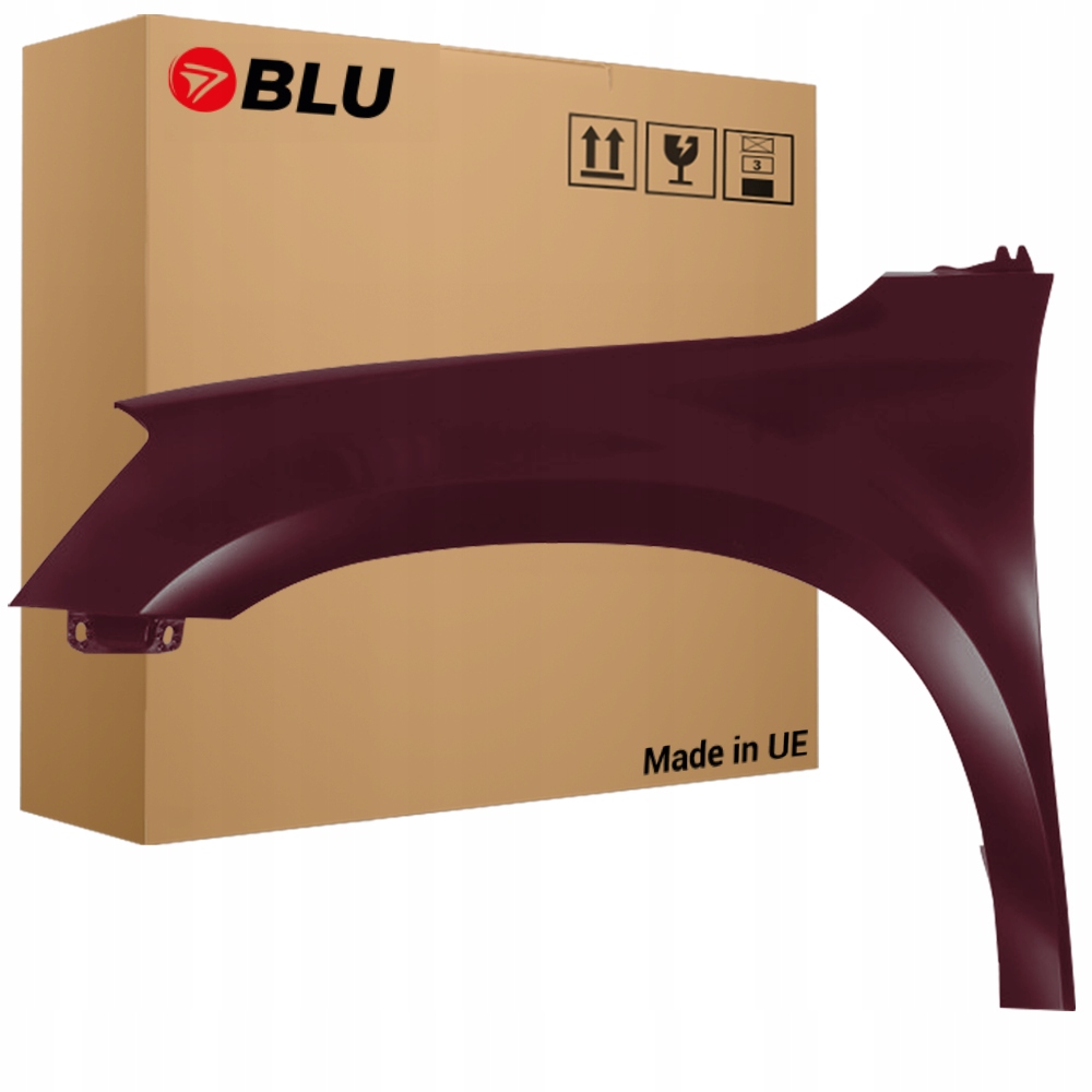 Blu Blatník Škoda Yeti 5L Lift LF3X levý červený 13-17 přední