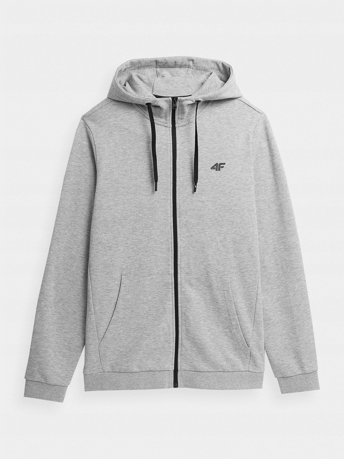 Pánská mikina s kapucí 4F šedá 4F SS23TSWSM354 2