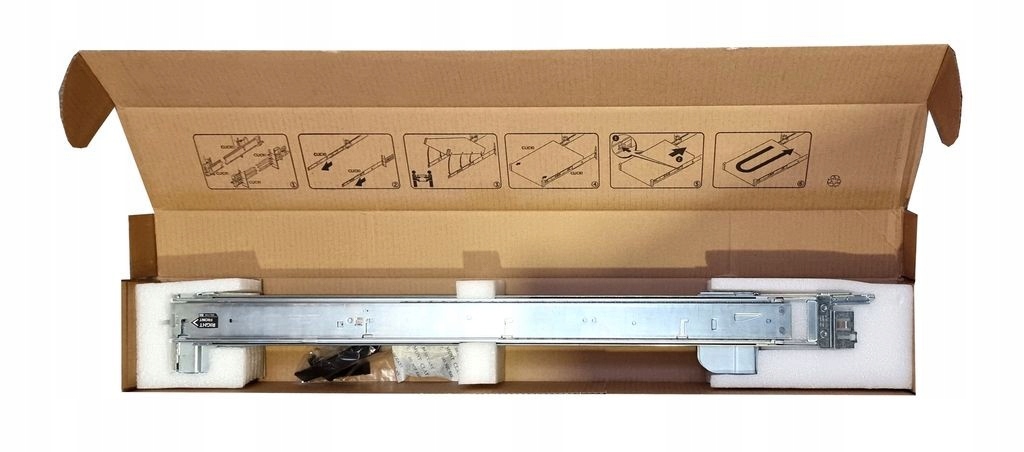 Nové Koľajnice Rack 2U Dell Poweredge R520 R720 R730 770-BBKW 0H4X6X 0XV104