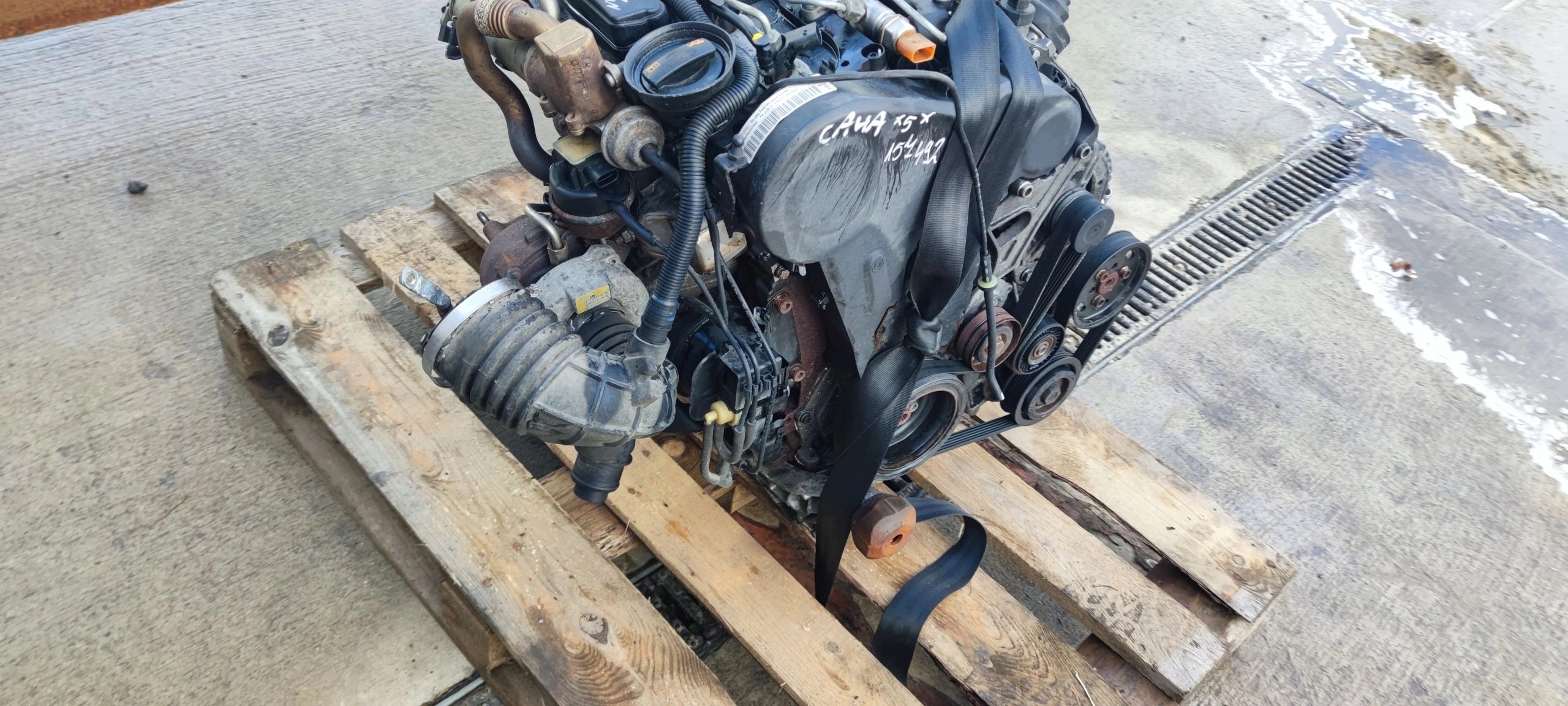 engine complete AUDI A4 B8 A5 A6 SEAT EXEO 2.0 TDI 170KM * CAHA 5