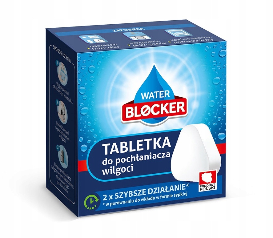

Tabletka do pochłaniacza wilgoci Water Blocker
