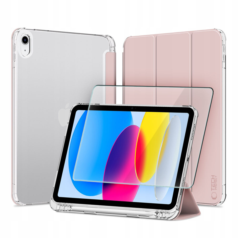 Etui Tech-protect do Apple iPad 10.9 2022 + SZKŁO, iPad 11