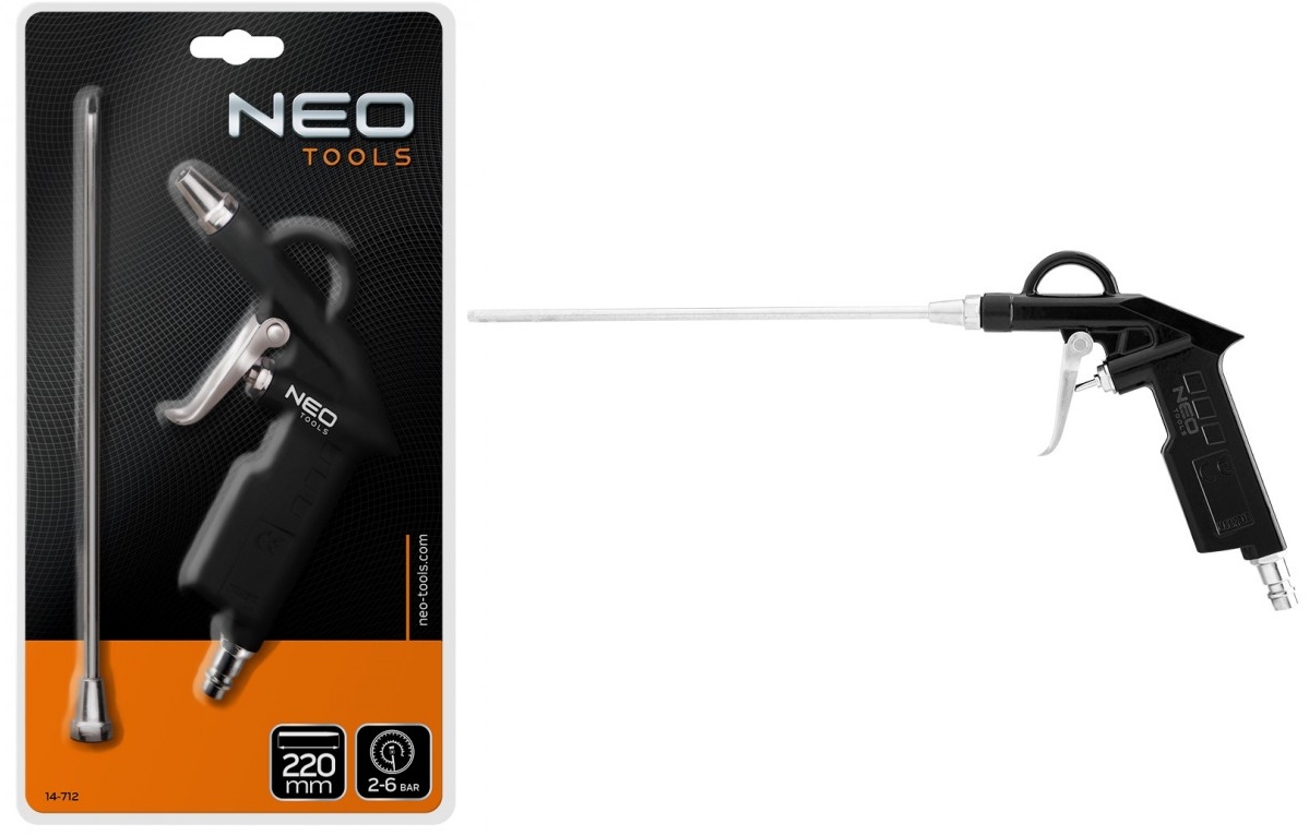 

Pistolet do przedmuchiwania długi 300mm Neo 14-712