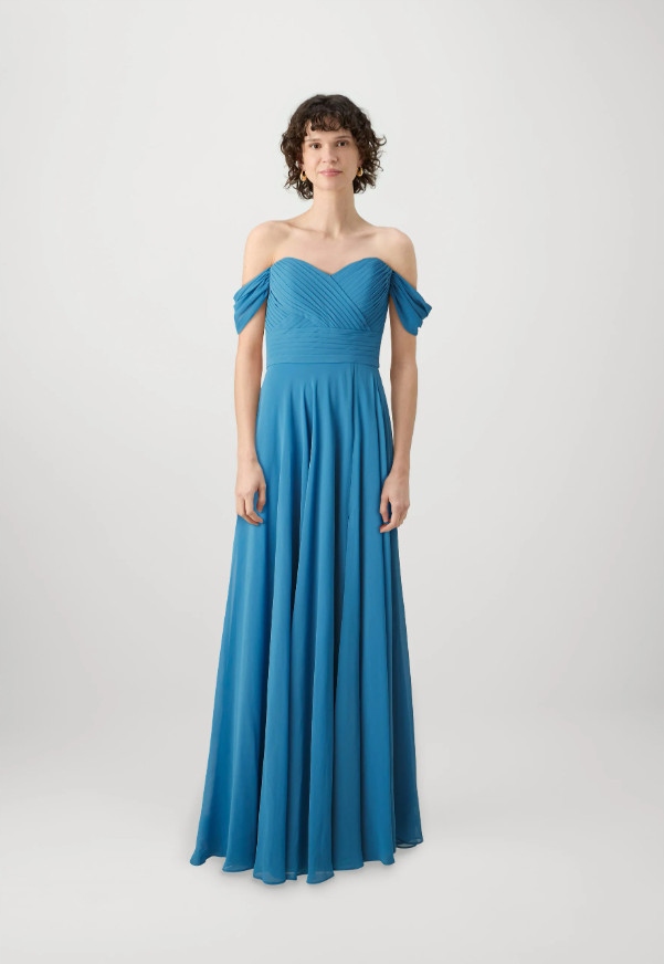 Modrá Plesová Šaty Mascara M