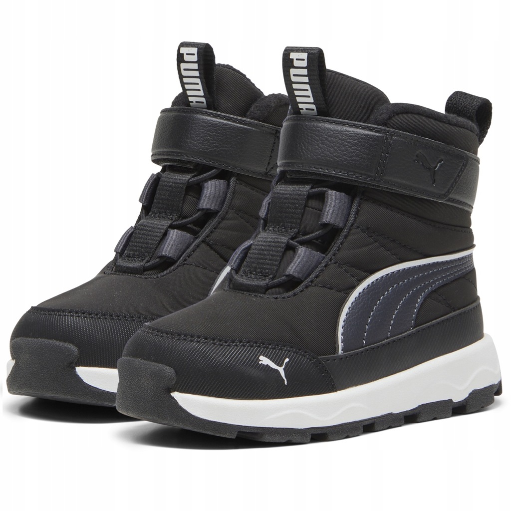 Buty zimowe dziecięce śniegowce wysokie ciepłe Puma Evolve Boot 39264601 23
