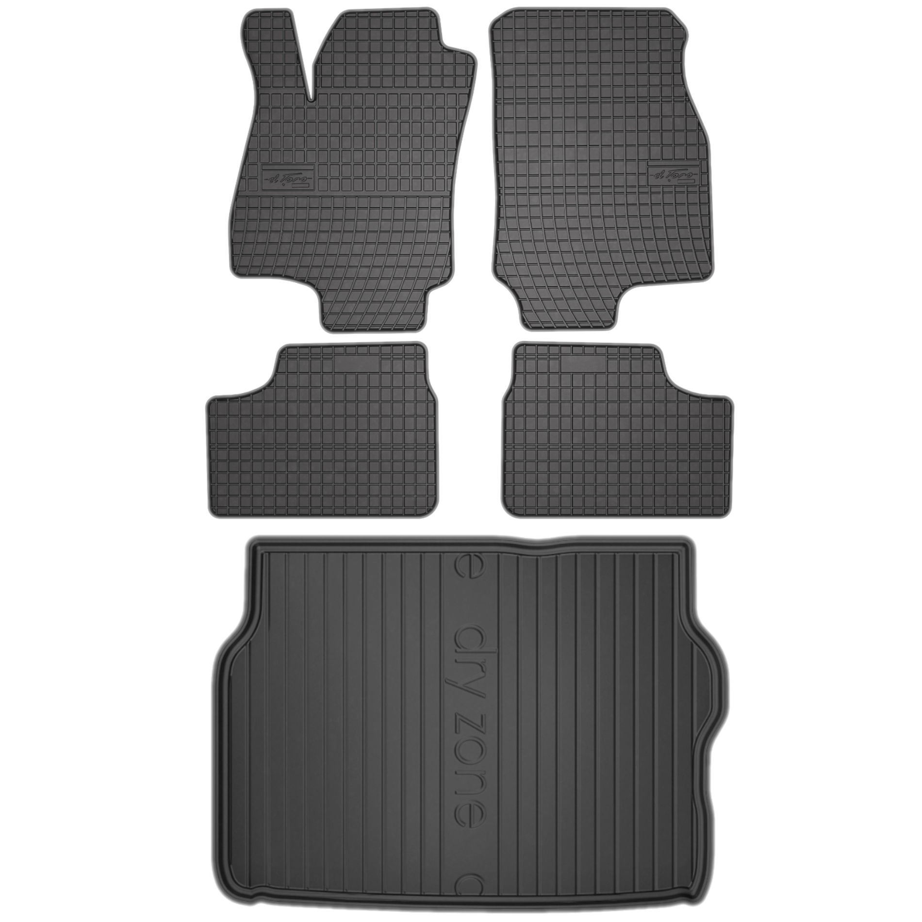 Gumové rohože rohož batožinového priestoru Astra 2 G hatchback 98- bez police