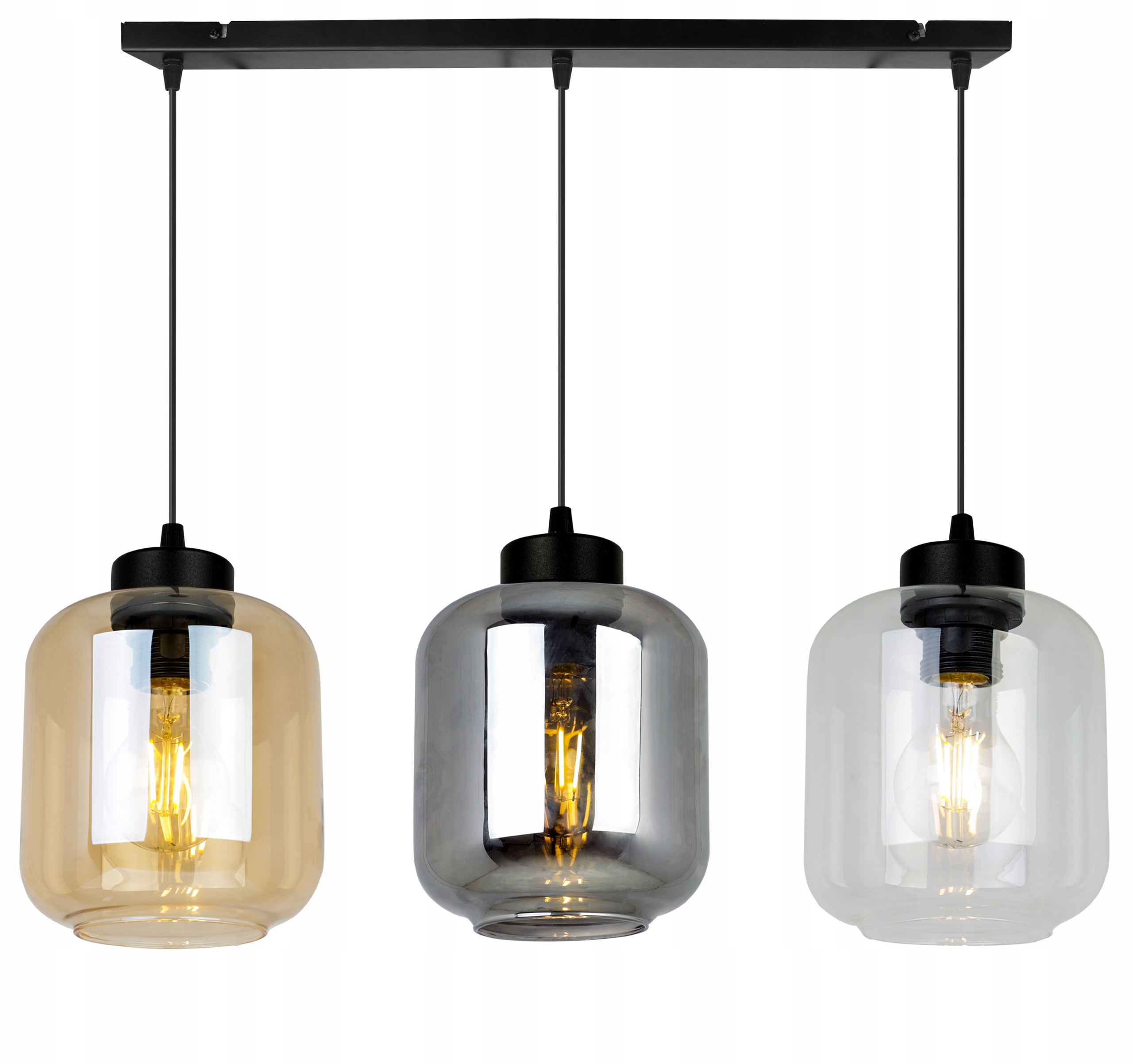 Závěsné Stropní Svítidlo Lustr Elegantní Skleněná Lampa Do Obývacího Pokoje Kuchyně Stínidla