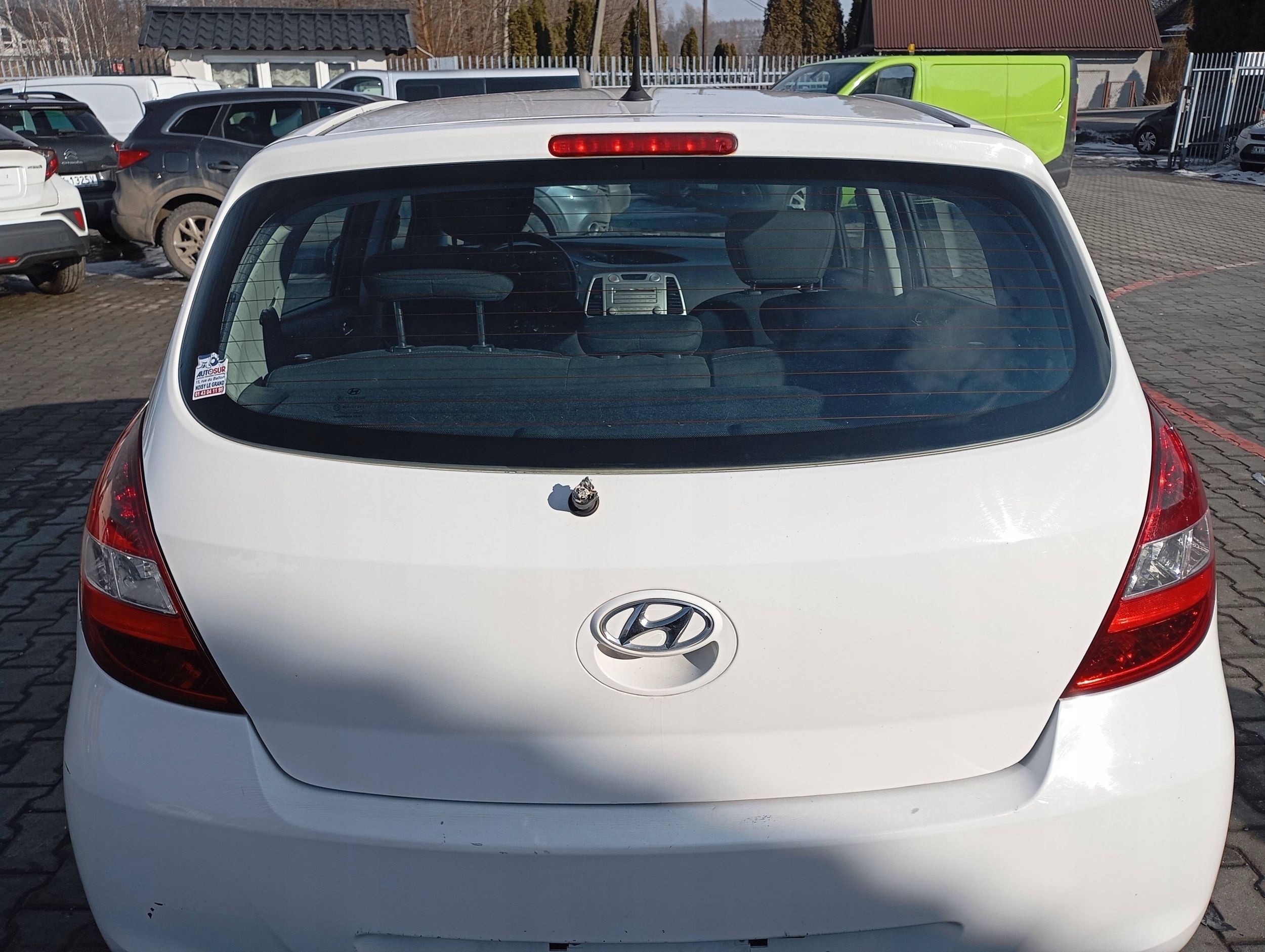 HYUNDAI I20 and 1 08- boot door rear cover boot window BIALA PHW