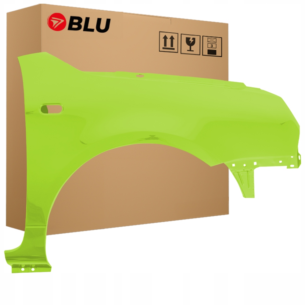 Blu Blatník Vw Lupo LR6A pravý zelený 98-05 přední