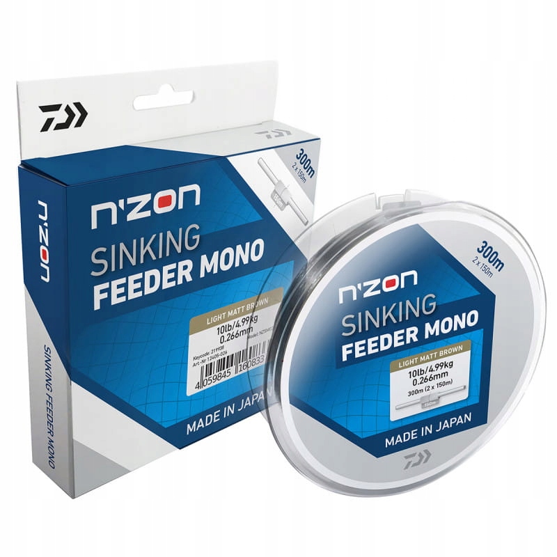 Żyłka Daiwa N'zon S. Mono 0.20mm 300m