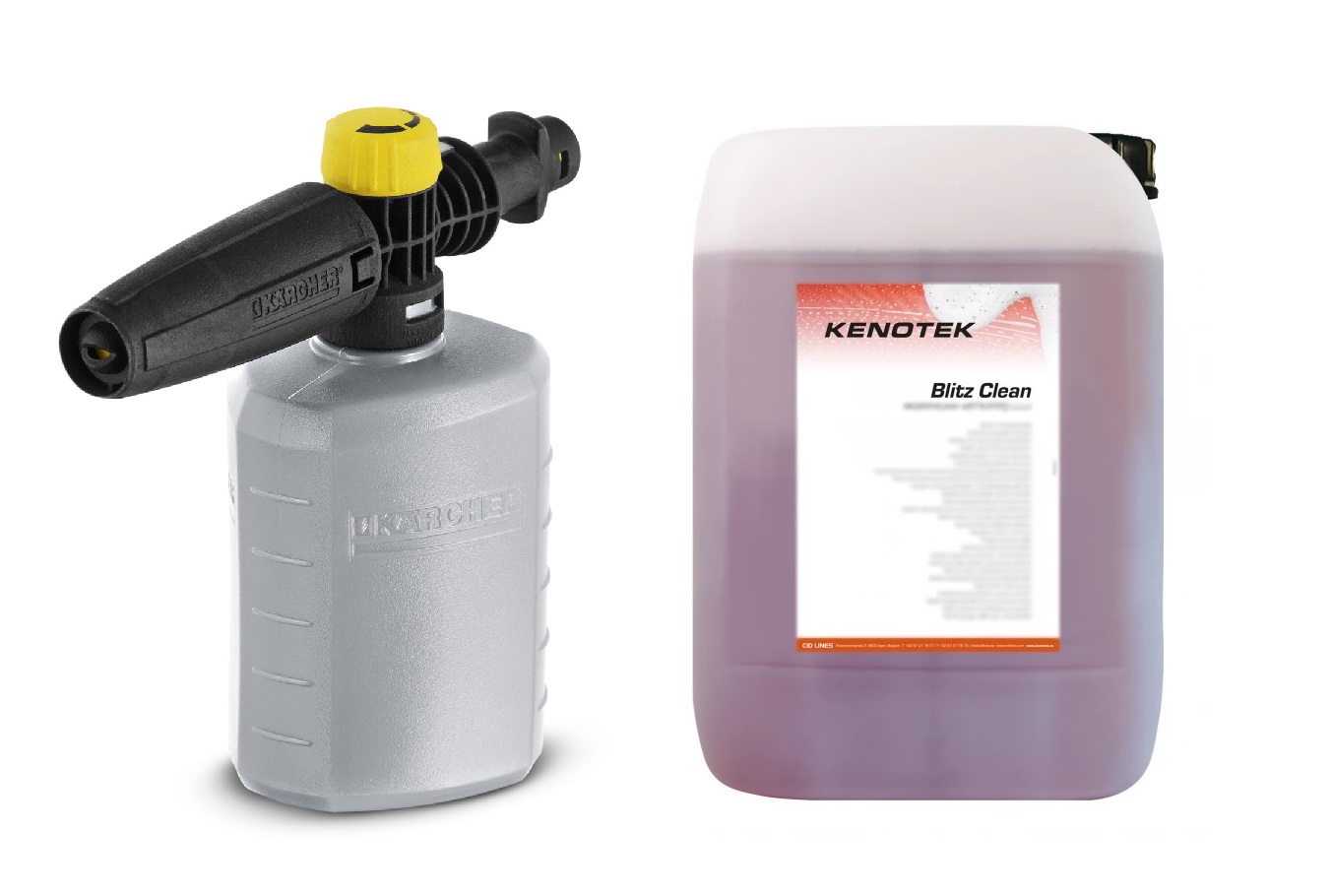 

Pianownica Karcher 0,6L Aktywna Piana 5L Kenotek