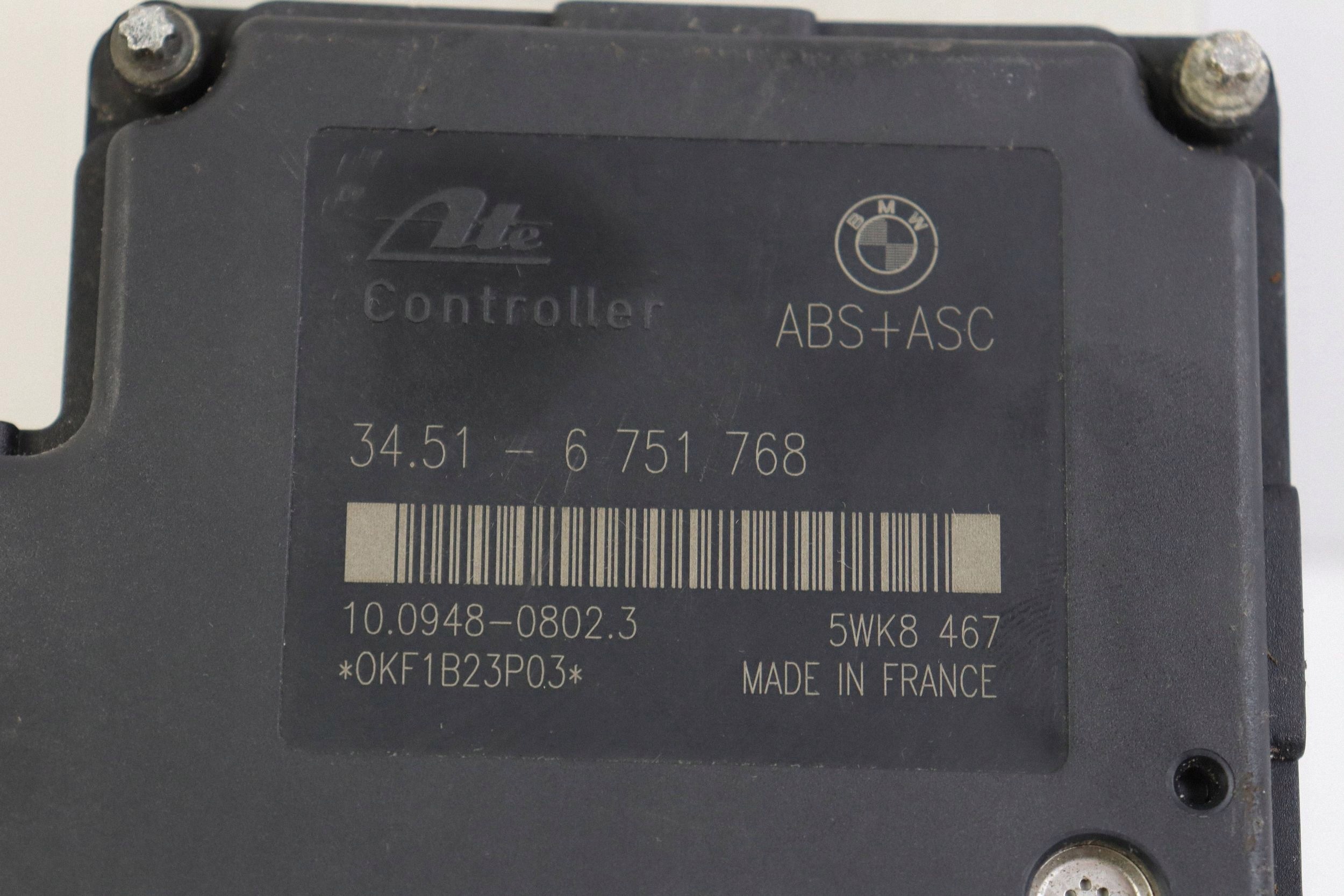BMW 3 E46 E36 pump control unit ABS 6751767 6751768