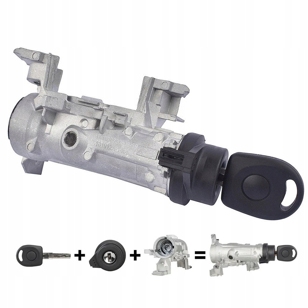 Spínač Zapalování Komplet pro zapalování Vw Passat Golf 5 6 Audi A3