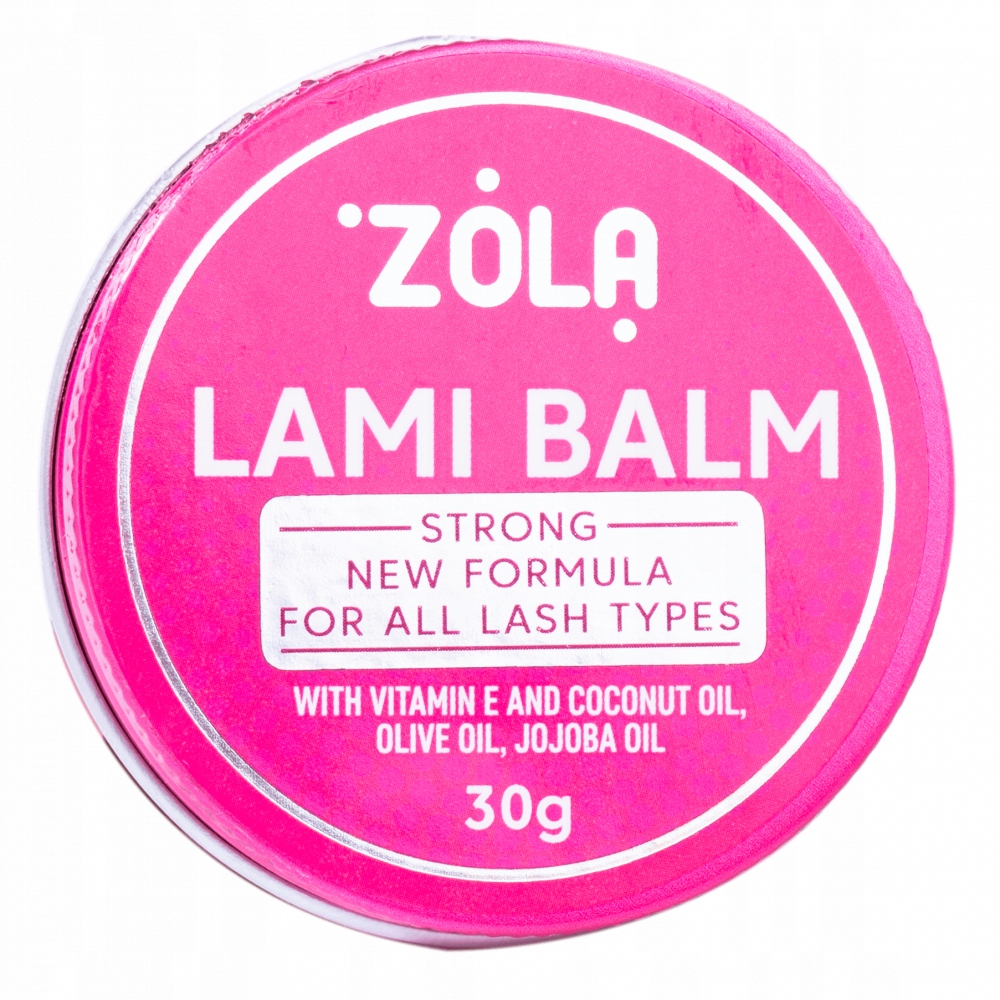 Lepidlo bez lepidla na laminování řas liftingové Zola Lami Balm 30 g Pink