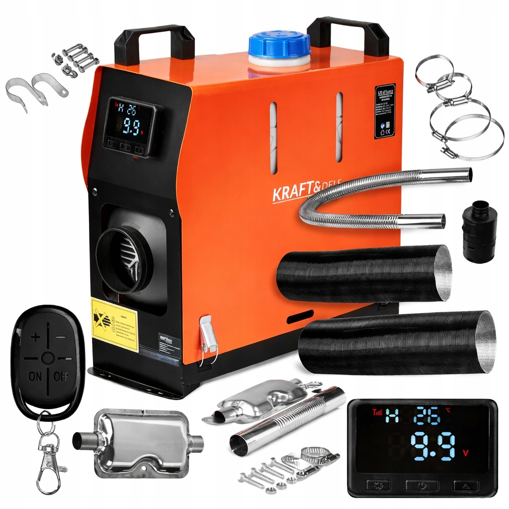 Olejový Dieselový Ohřívač Webasto 9KW LCD Pilot New Model