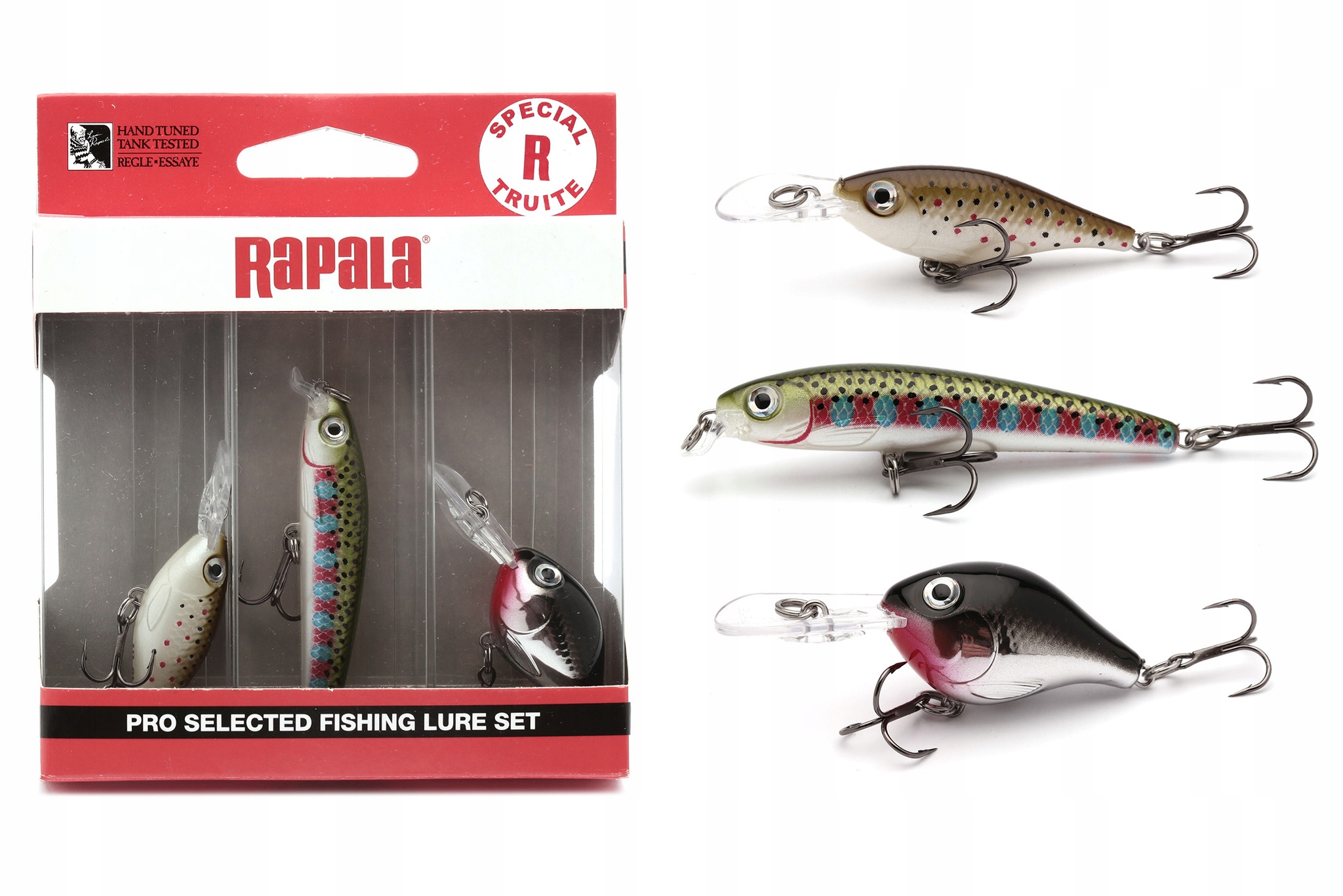 Zestaw Woblerów Rapala Trout/perch Kit