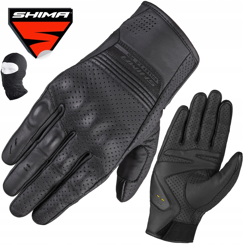Moto Rukavice Shima Bullet 2.0 Krátke Pánske Kožené Darček