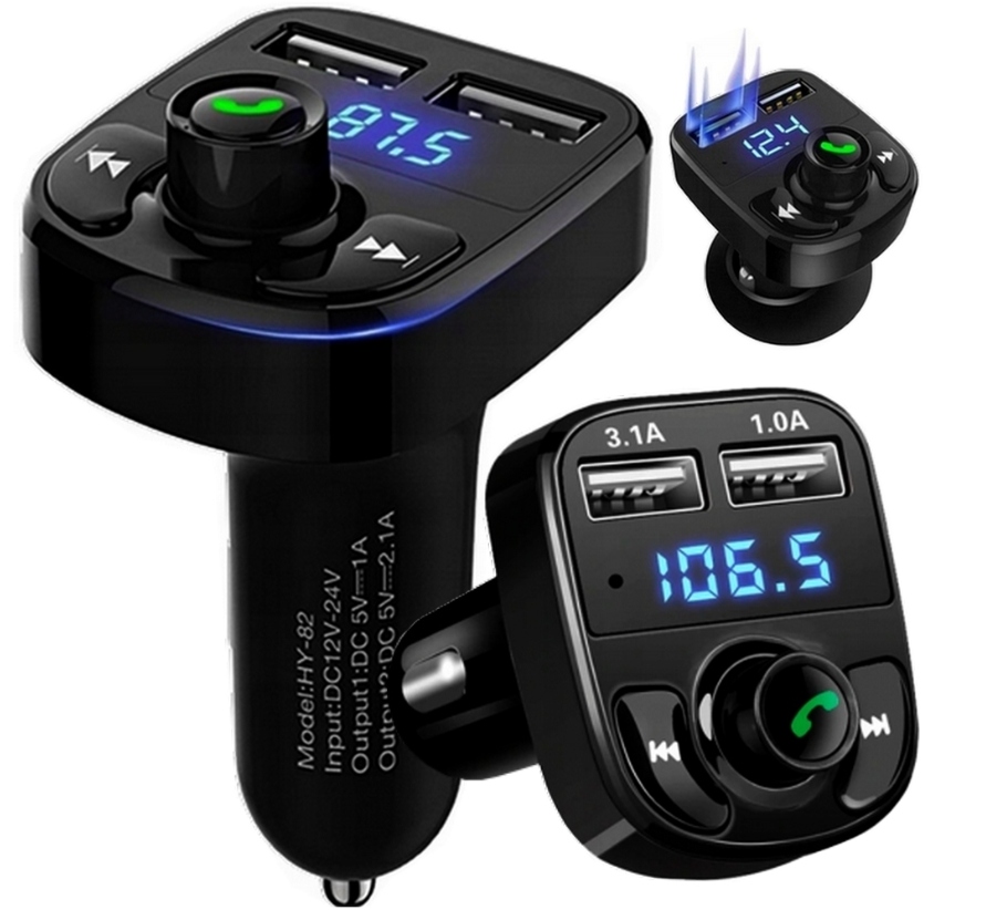 CAR X8 FM Transmitter Car Kit for Hands Free Call Receiver/Stereo Music  Player/TF Card at Rs 200/piece, Car Bluetooth Device in New Delhi