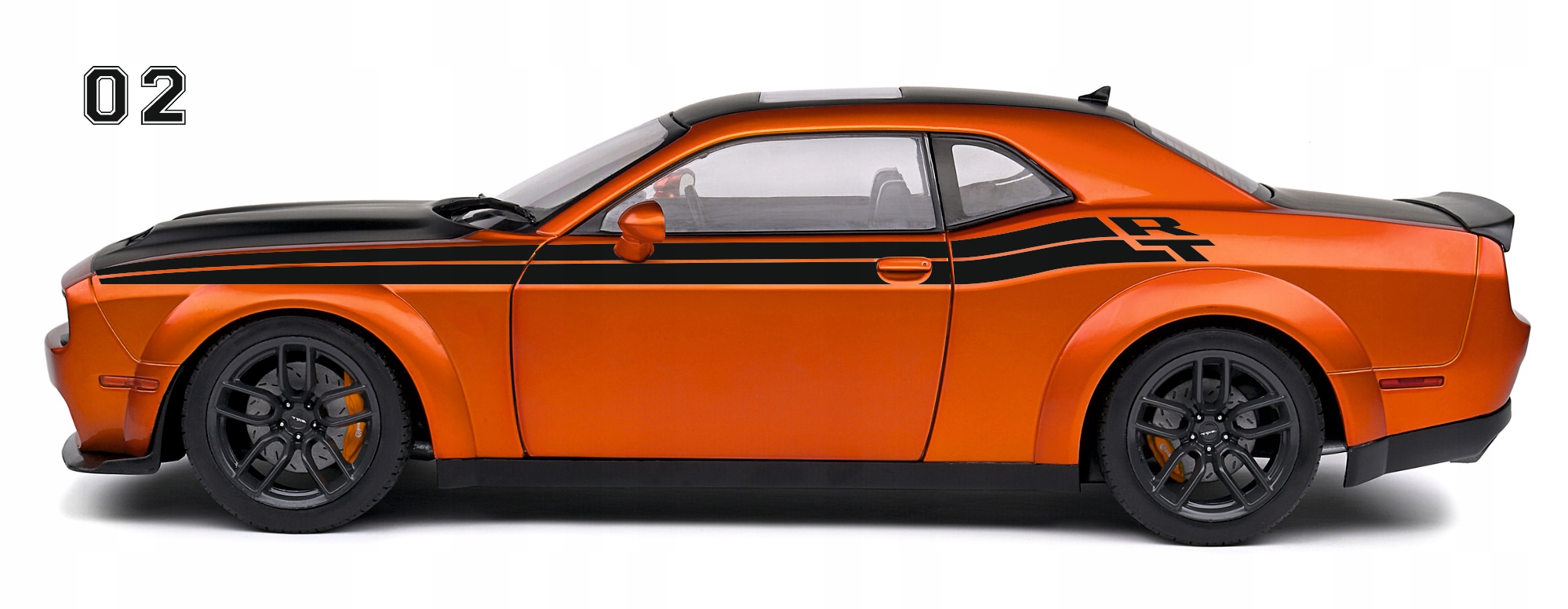 Samolepky na Dodge Challenger R/t pod sklo mají vysokou kvalitu 02
