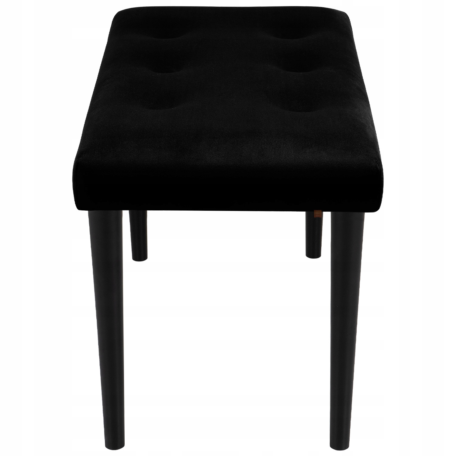 Ławka tapicerowana pikowana siedzisko chesterfield PRUDHOMME BL - czarna Kod producenta PH-BL-8040-2219