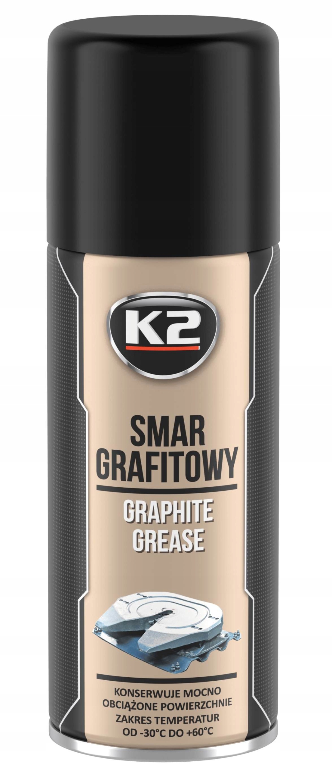 

K2 Smar Grafitowy W Sprayu 400ml