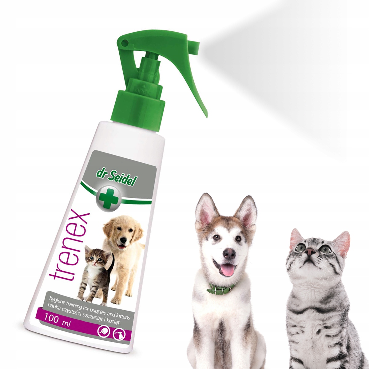 

Spray do nauki Sikania załatwiania Psa Kota 100 ml