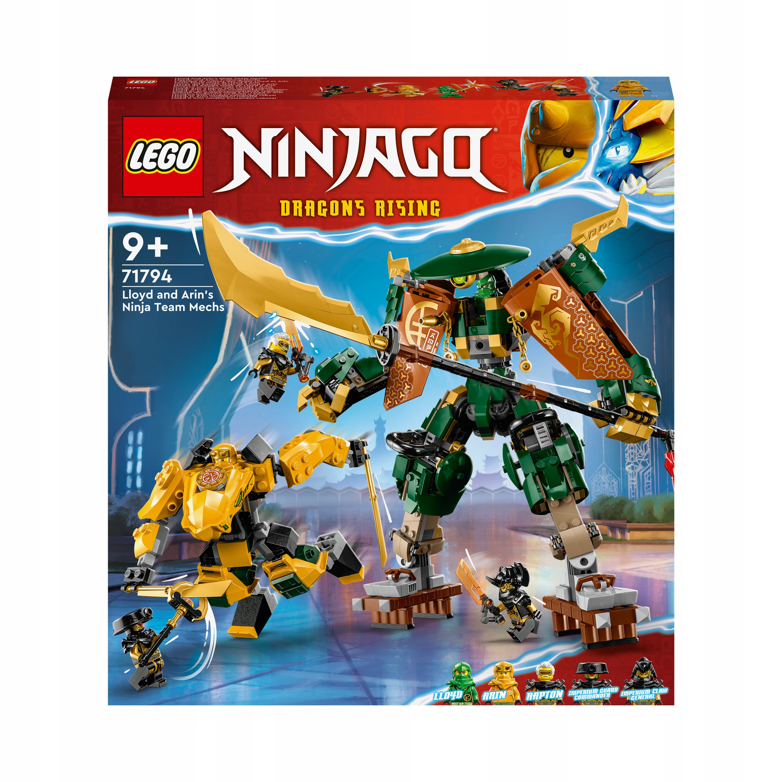 LEGO Ninjago Tým mechů ninja 71794 za 1521 Kč - Allegro