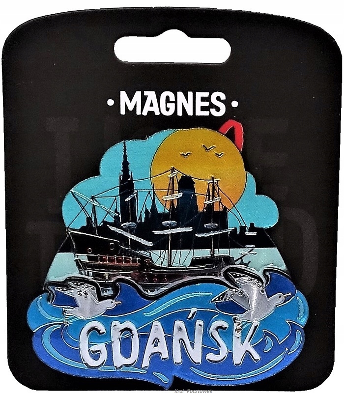 

Magnes Gdańsk - pamiątka, upominek, gadżet